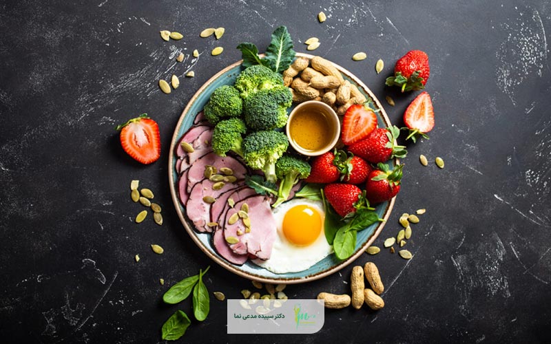 کاهش وزن با رژیم کتوژنیک در 28 روز و 7 روز با برنامه غذایی به صورت PDF